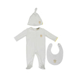 Gensami Kids  New Born Luxury Cotton Bedding and Sleepsuit Set