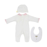 Gensami Kids New Born Luxury Cotton Bedding and Sleepsuit Set