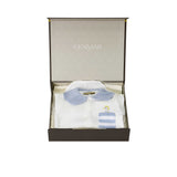 Gensami Kids New Born Boy's Seahorse Sleepsuit and Hat  and Beanie Set