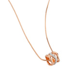 Buckley London Bayswater Pendant Rose Gold Rose Gold Two Tone