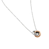 Buckley London Polished Two Tone Duo Pendant Mixed Metals