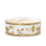 Richard Ginori Oriente Italiano Aurum Round box with cover