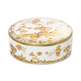 Richard Ginori Oriente Italiano Aurum Round box with cover