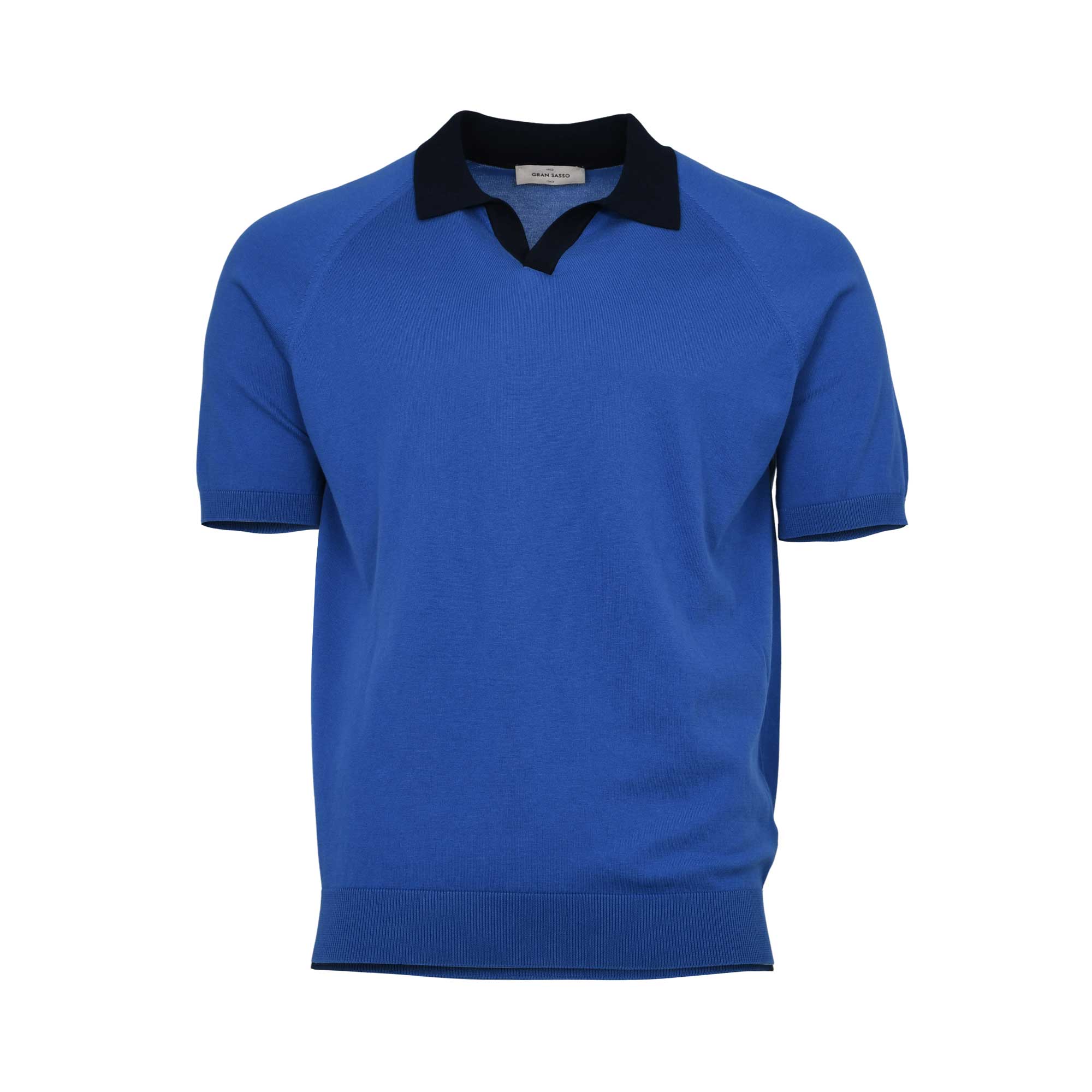 Gran Sasso Men's Knitted Tennis Polo Shirt with Contrast Collar | All Clothing | departure-to-desk | Men | Men's Polo Shirt | Mens | Mens Fashion | new-season-2025 | Polo shirt | Polo T-shirt Gran Sasso Men's Knitted Tennis Polo Shirt with Contrast Collar | All Clothing | departure-to-desk | Men | Men's Polo Shirt | Mens | Mens Fashion | new-season-2025 | Polo shirt | Polo T-shirt