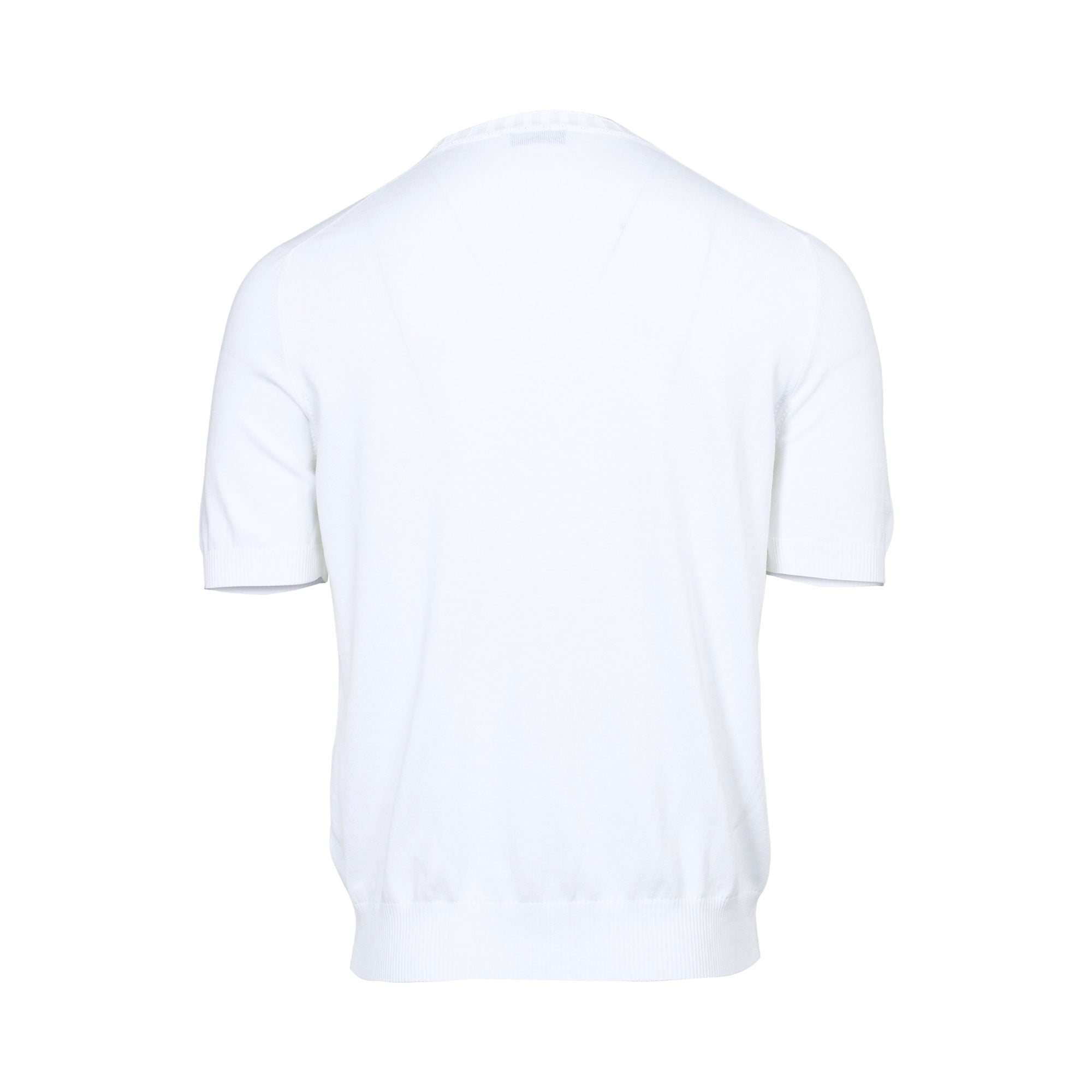 Gran Sasso Men's White Knitted Crew Neck T-Shirt | All Clothing | departure-to-desk | Men | Men T-shirts | Mens | Mens Fashion | new-season-2025 | Tops & T-Shirts Gran Sasso Men's White Knitted Crew Neck T-Shirt | All Clothing | departure-to-desk | Men | Men T-shirts | Mens | Mens Fashion | new-season-2025 | Tops & T-Shirts