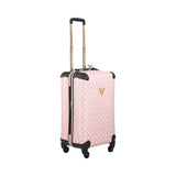 Guess Wilder Pink Carry-on Hard Luggage, Size 55 Cm