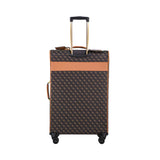 Guess Kasinta Brown Cognac Check-in Soft Luggage, Size 71 Cm