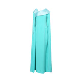 GW Couture Women's Tiffany Blue Long Dress