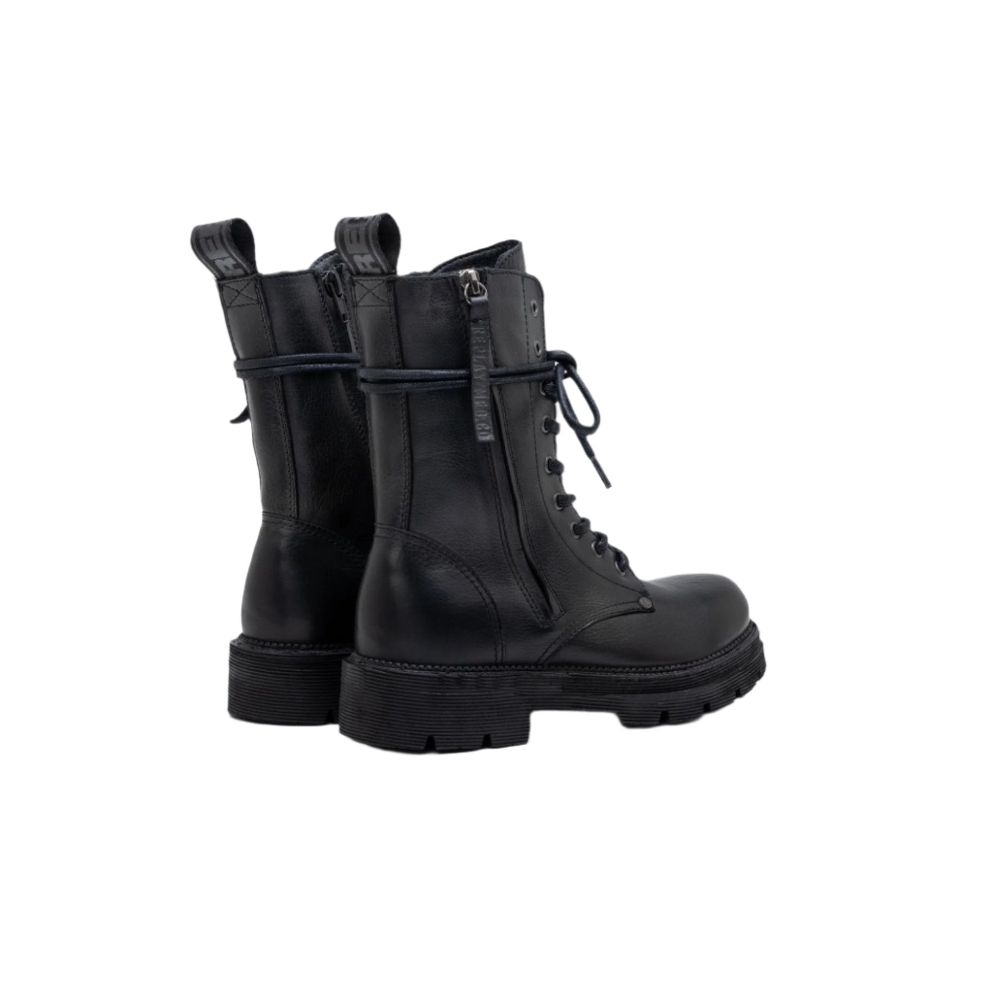 Replay Women's Pamela Standing Leather Biker Boot With Laces | Boots | GCC | Women | women all shoes | Women All Shoes Boots | Womens Replay Women's Pamela Standing Leather Biker Boot With Laces | Boots | GCC | Women | women all shoes | Women All Shoes Boots | Womens