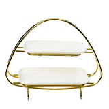 Ele 4PM Modern Two-Tiered Serving Stand