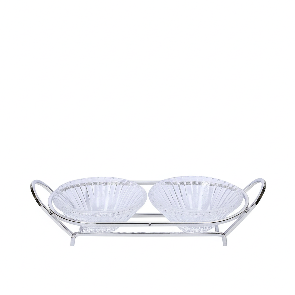 ELE 4PM Elegant Nuts Stand / Serving Tray (Available in Gold and Silver) | Home and Furniture Home | Home and Furniture Home Table Top | Tray | Trays ELE 4PM Elegant Nuts Stand / Serving Tray (Available in Gold and Silver) | Home and Furniture Home | Home and Furniture Home Table Top | Tray | Trays