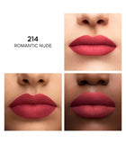 Guerlain Kiss Kiss Lips Tender Matte 214 Romantic Nude 3.5g