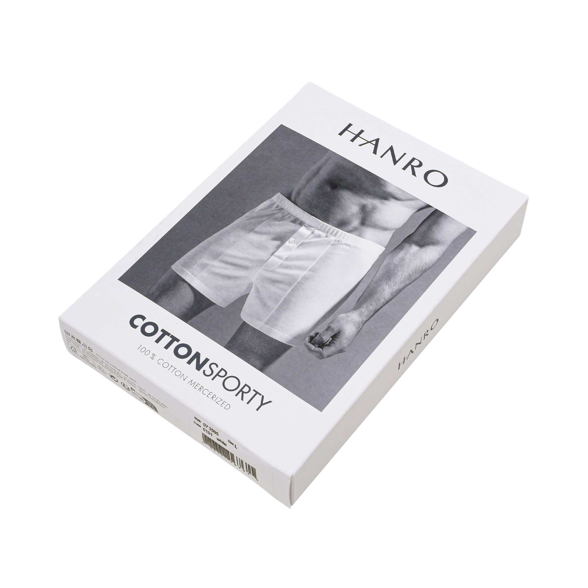 Hanro Men's Cotton Sporty White Boxer | All Clothing | GCC | Men | Men Underwear | Mens | Mens Fashion | Underwear Hanro Men's Cotton Sporty White Boxer | All Clothing | GCC | Men | Men Underwear | Mens | Mens Fashion | Underwear