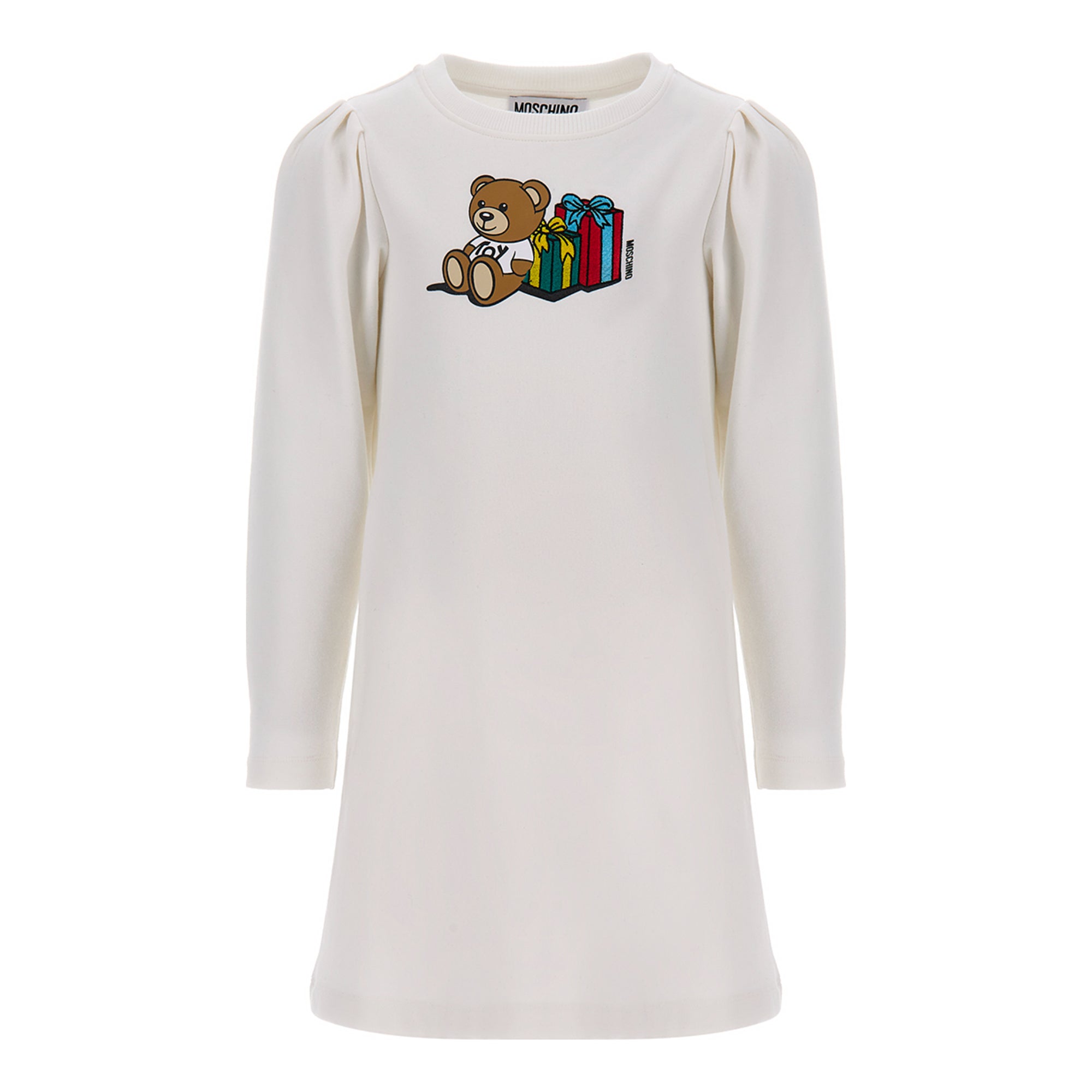 Moschino Kids Girl's Cloud Dress | FYFL | GCC | Kids and Teens | Kids and Teens Dresses | Kids and Teens Girl Dresses | Kids Clothing | Kids Fashion | Kids Girls (3 YRS -16 YRS) | Kids Teen Collection | Winter 2024 Moschino Kids Girl's Cloud Dress | FYFL | GCC | Kids and Teens | Kids and Teens Dresses | Kids and Teens Girl Dresses | Kids Clothing | Kids Fashion | Kids Girls (3 YRS -16 YRS) | Kids Teen Collection | Winter 2024