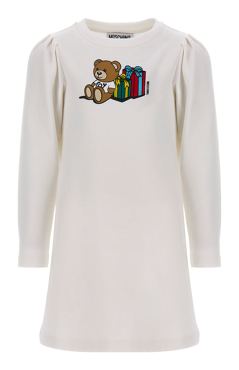 Moschino Kids Girl's Cloud Dress | FYFL | GCC | Kids and Teens | Kids and Teens Dresses | Kids and Teens Girl Dresses | Kids Clothing | Kids Fashion | Kids Girls (3 YRS -16 YRS) | Kids Teen Collection | Winter 2024 Moschino Kids Girl's Cloud Dress | FYFL | GCC | Kids and Teens | Kids and Teens Dresses | Kids and Teens Girl Dresses | Kids Clothing | Kids Fashion | Kids Girls (3 YRS -16 YRS) | Kids Teen Collection | Winter 2024