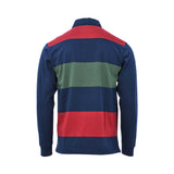 Hackett London Men's Slim Fit Navy Long Sleeve Polo Shirt