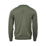 Hackett London Men's Green V-neck Knitwear