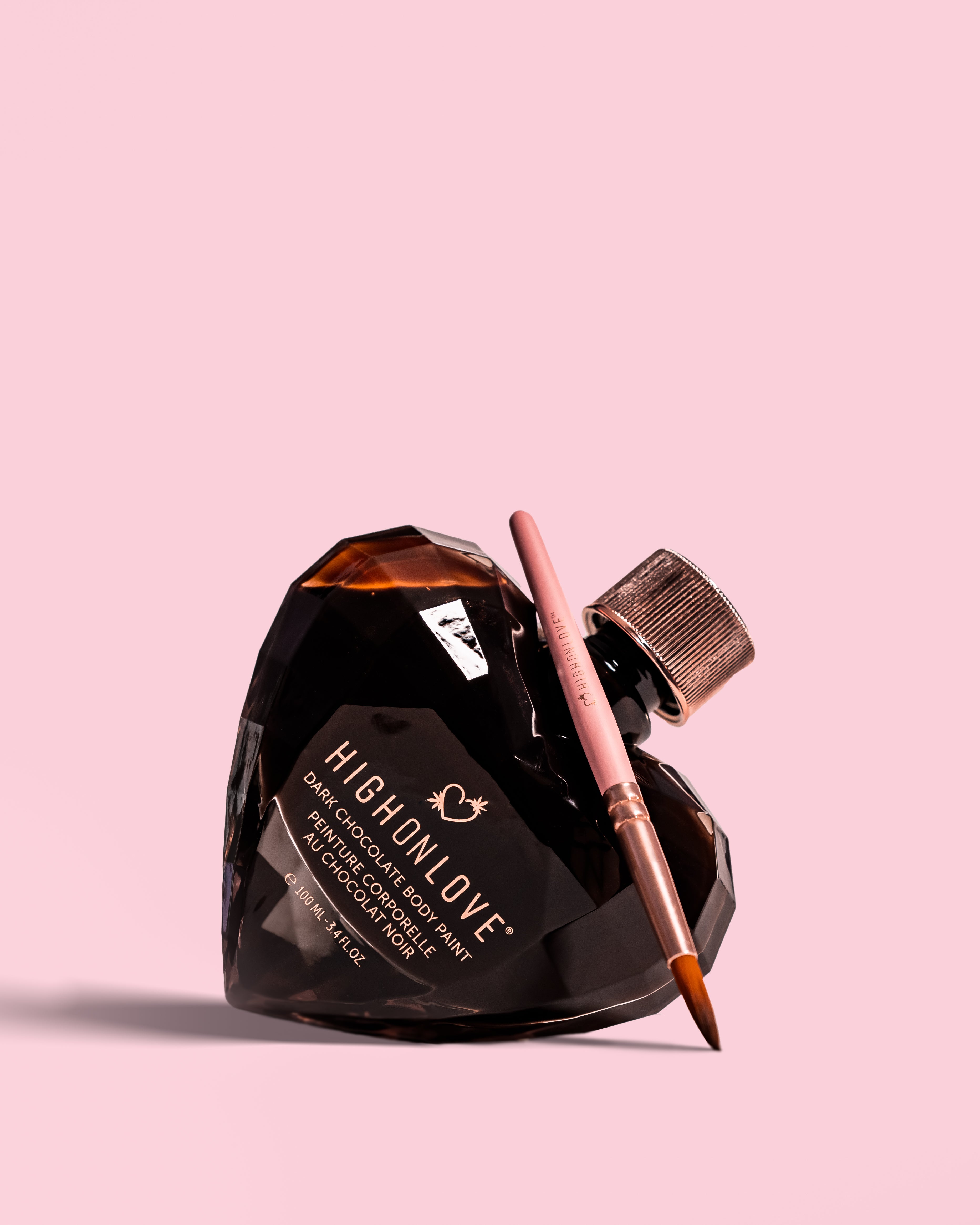 High On Love Chocolate Body Paint 100ml Pink Basic | adult intimate products | Body paint High On Love Chocolate Body Paint 100ml Pink Basic | adult intimate products | Body paint