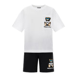 Moschino Kids Boy's Set of T-shirt & Bermuda