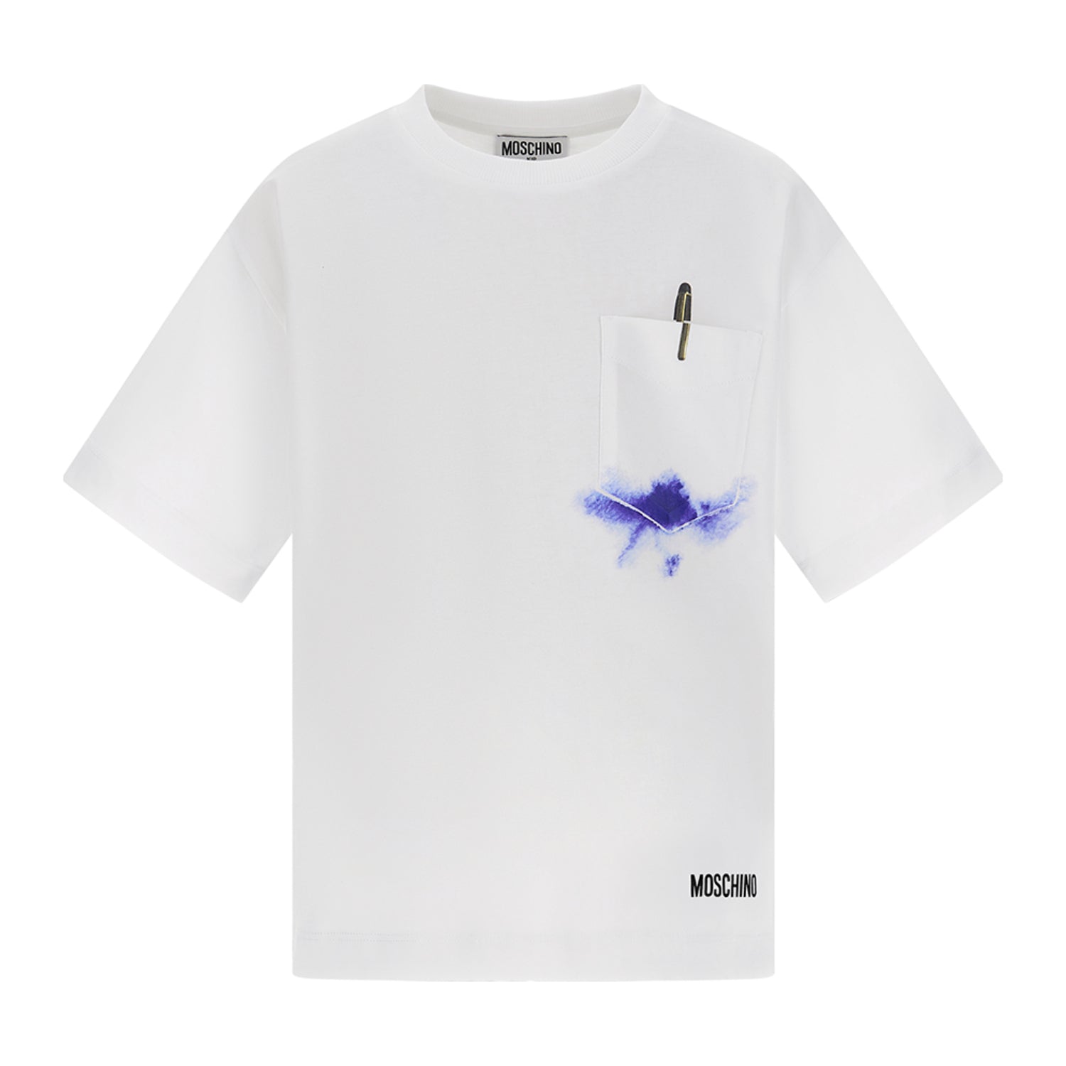 Moschino Kids Boy's Optical White T-Shirt | GCC | Kids and Teens | Kids and Teens Boy Tops | Kids and Teens Tops | Kids Boys (3 YRS -16 YRS) | Kids Clothing | Kids Fashion | Kids Teen Collection | new-season-2025 Moschino Kids Boy's Optical White T-Shirt | GCC | Kids and Teens | Kids and Teens Boy Tops | Kids and Teens Tops | Kids Boys (3 YRS -16 YRS) | Kids Clothing | Kids Fashion | Kids Teen Collection | new-season-2025