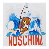 Moschino Kids Boy's Optical White T-Shirt