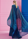 Talbot Runhof Women's Long Turquoise Dress
