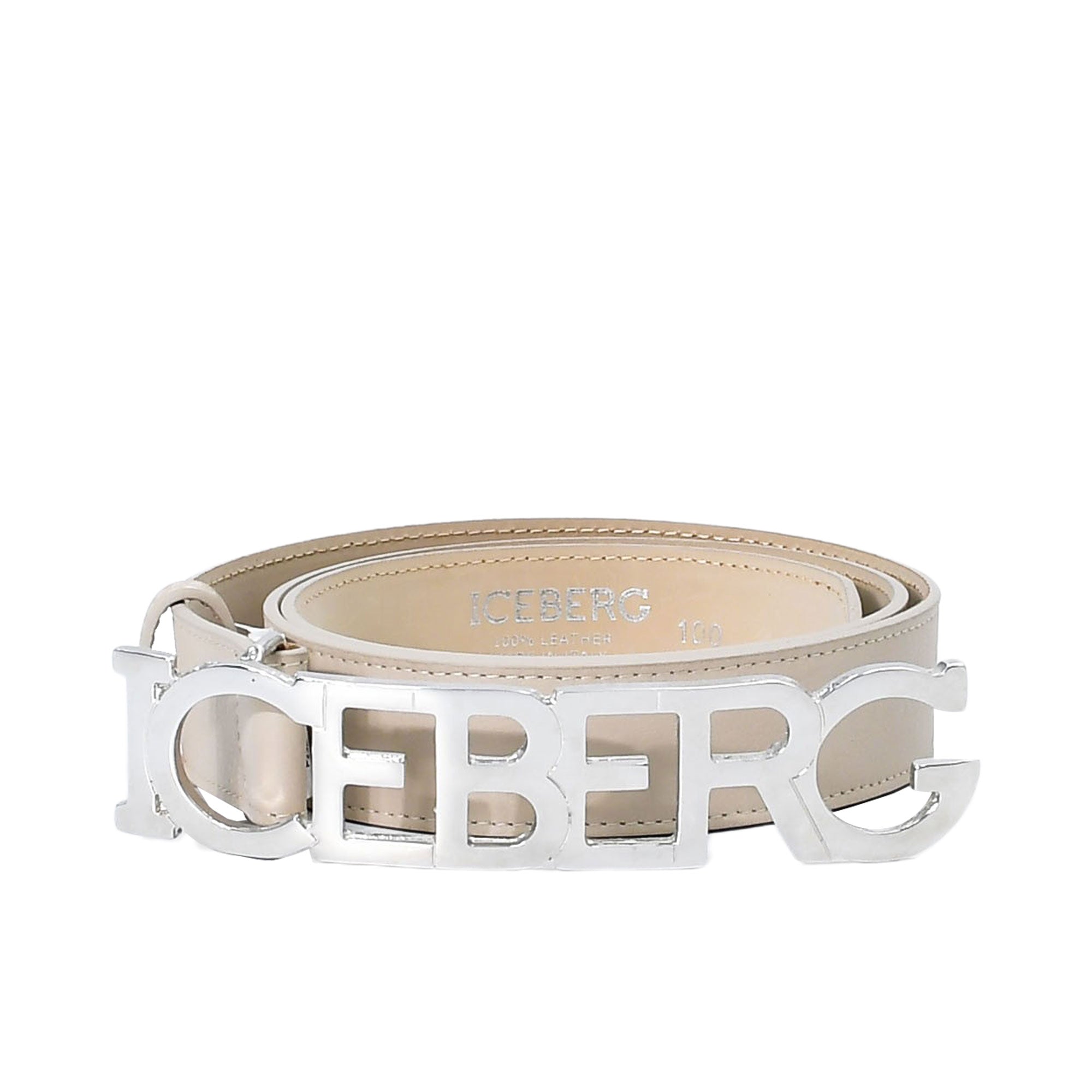 Iceberg Women's Leather Beige Belt | Accessories | Belt | Belts | GCC | Women | Women's Belt | Womens Iceberg Women's Leather Beige Belt | Accessories | Belt | Belts | GCC | Women | Women's Belt | Womens