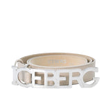 Iceberg Women's Leather Beige Belt