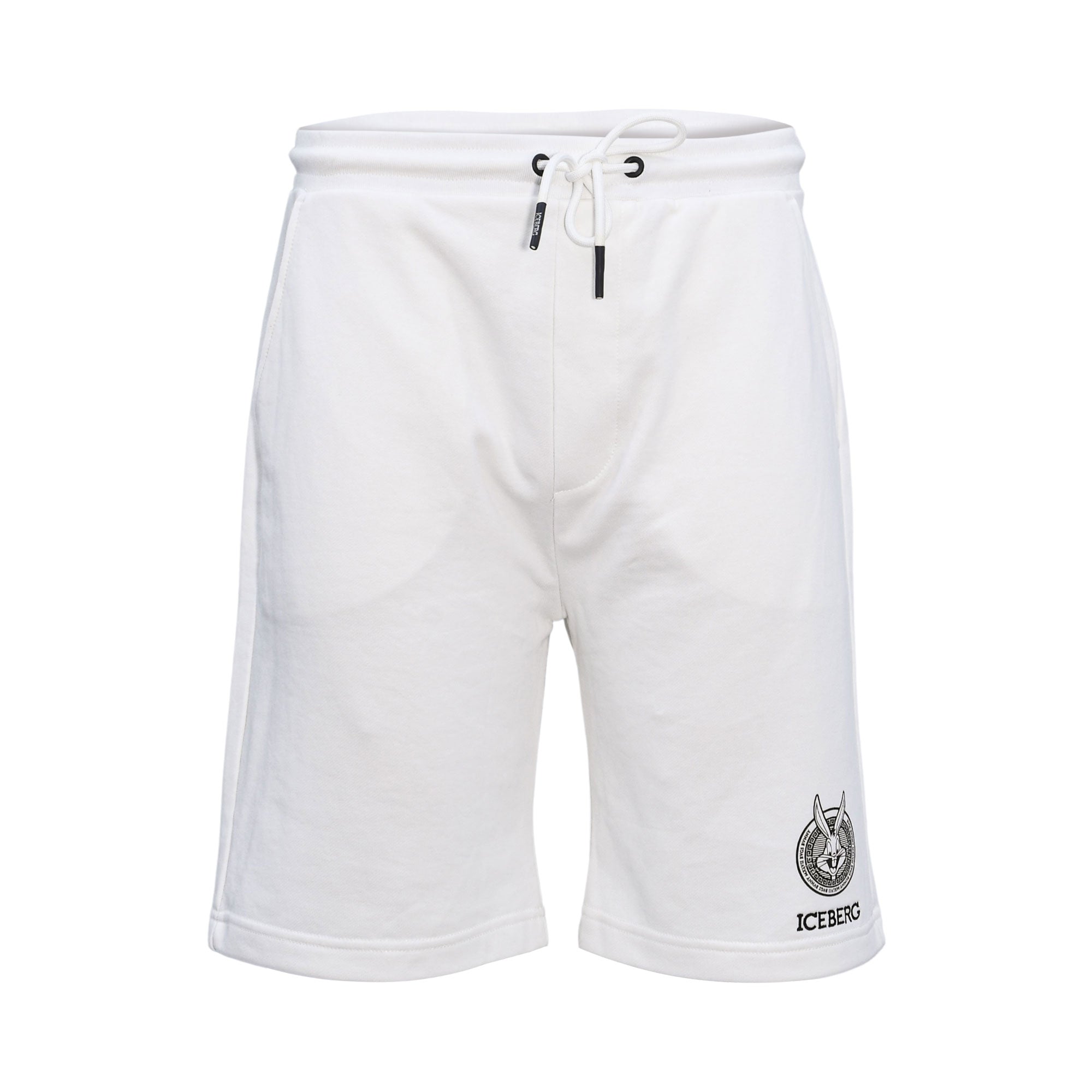 Iceberg Gents Off-White Sweat Shorts with Embroidered Logo | All Clothing | GCC | Men | Men Shorts | Mens | Trousers & Shorts Iceberg Gents Off-White Sweat Shorts with Embroidered Logo | All Clothing | GCC | Men | Men Shorts | Mens | Trousers & Shorts
