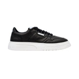 Iceberg Gents Black Leather Sneakers