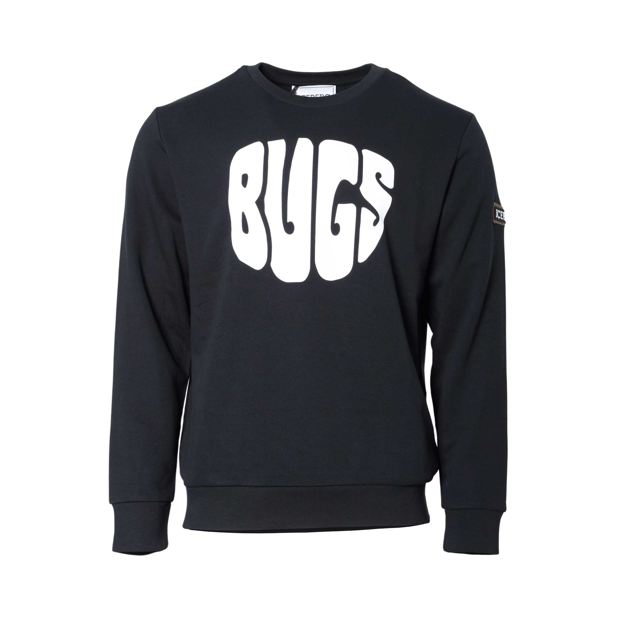 Iceberg Men's Black Sweatshirt With Cartoon Details | All Clothing | GCC | Men | Men Sweatshirt & Hoodies | Mens | Mens Fashion Iceberg Men's Black Sweatshirt With Cartoon Details | All Clothing | GCC | Men | Men Sweatshirt & Hoodies | Mens | Mens Fashion