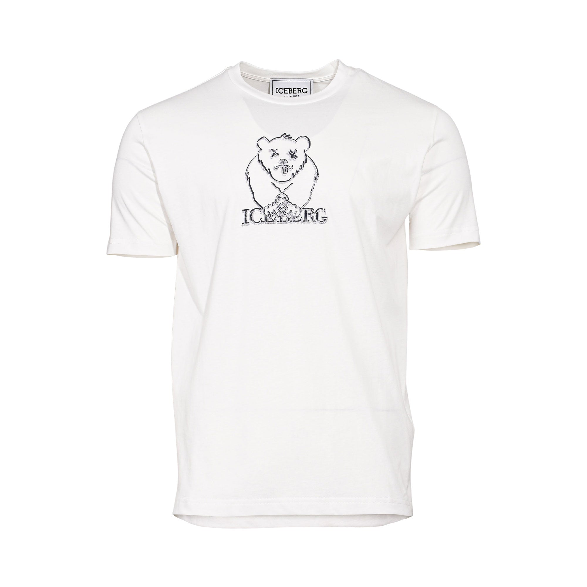 Iceberg Men's White Bear Graphic T-Shirt | All Clothing | GCC | Men | Mens | Mens Fashion | Tops & T-Shirts Iceberg Men's White Bear Graphic T-Shirt | All Clothing | GCC | Men | Mens | Mens Fashion | Tops & T-Shirts