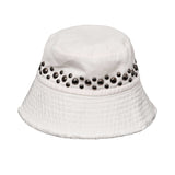 Iceberg Women's Stylish White Bucket Hat
