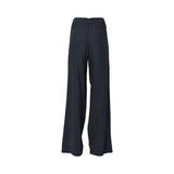 Iceberg Ladies Black Wide-Leg Pants