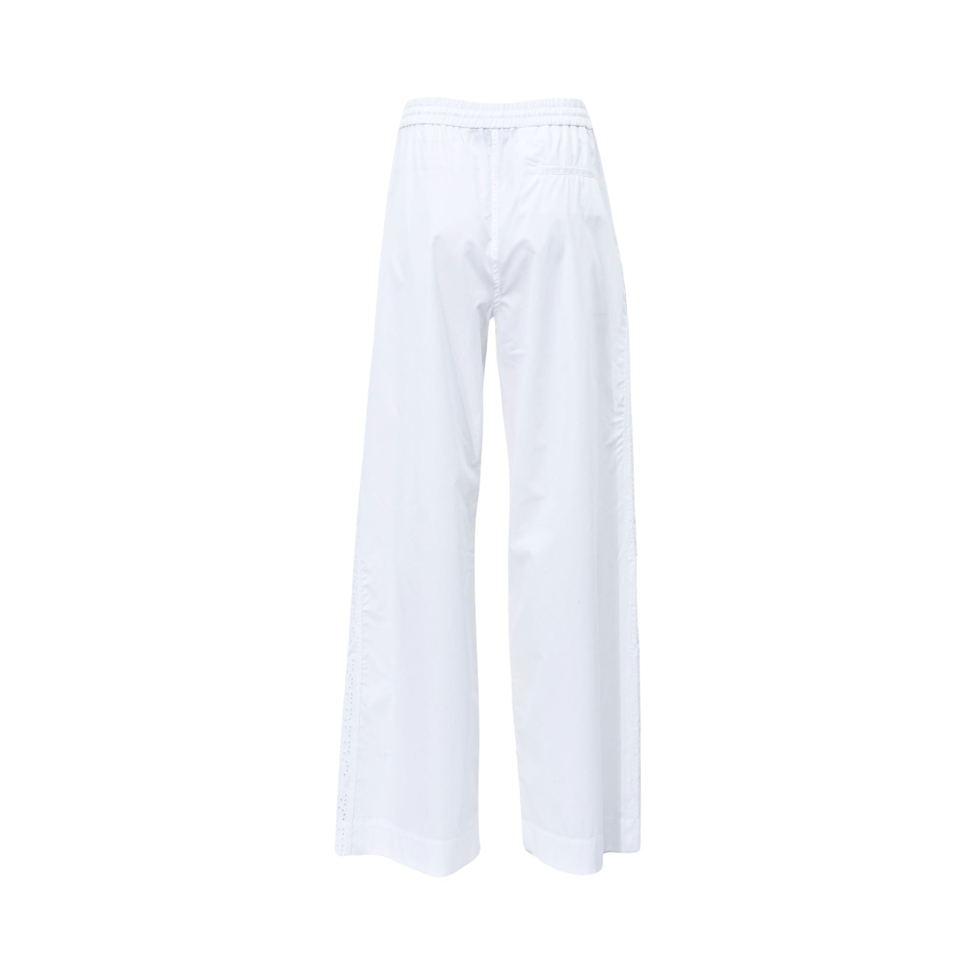 Iceberg Ladies White Wide-Leg Pants | GCC | Winter 2024 | Women | Women All Clothing | Women's Pant | Womens Iceberg Ladies White Wide-Leg Pants | GCC | Winter 2024 | Women | Women All Clothing | Women's Pant | Womens