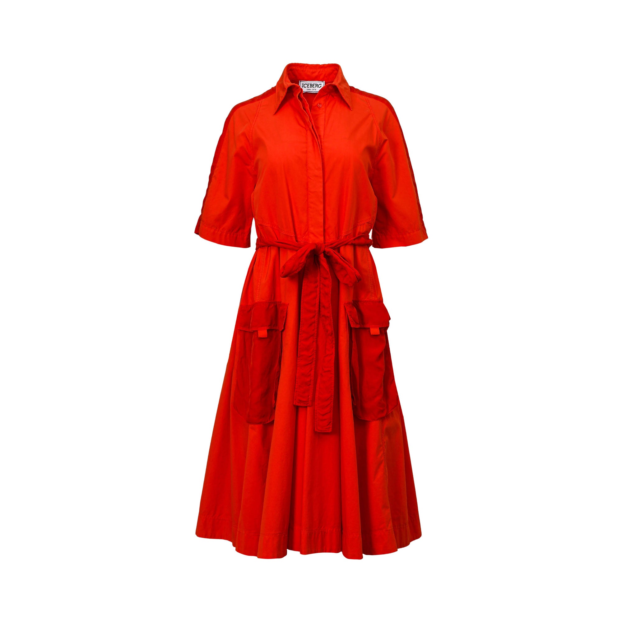 Iceberg Women's Poplin Shirt Dress with Pockets | Clothing | GCC | Women | Women All Clothing | Women All Clothing Dresses | Women Dresses | Womens | Womens Fashion Iceberg Women's Poplin Shirt Dress with Pockets | Clothing | GCC | Women | Women All Clothing | Women All Clothing Dresses | Women Dresses | Womens | Womens Fashion