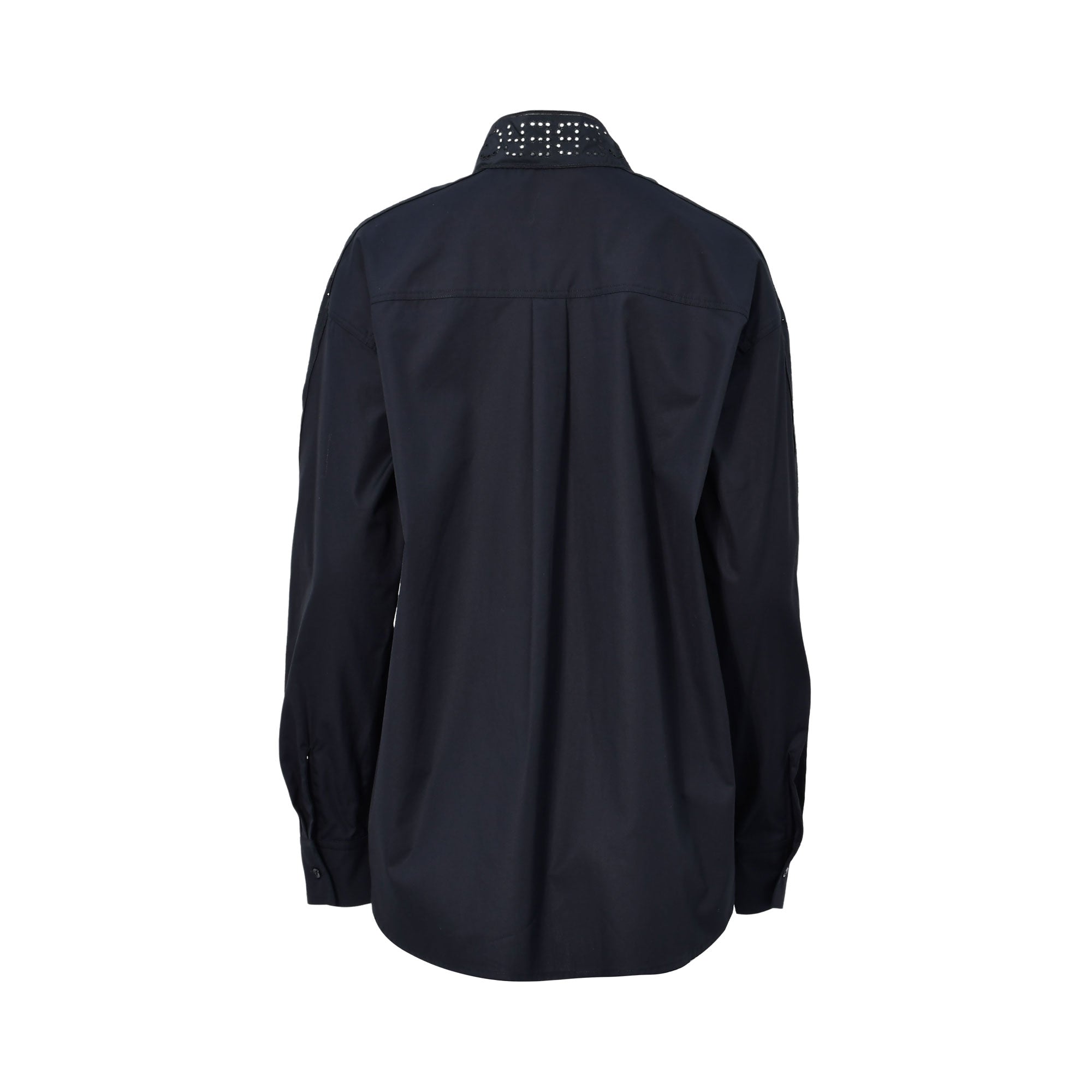 Iceberg Ladies Black Shirt with Cutout Collar and Tie | GCC | Winter 2024 | Women | Women All Clothing | Women All Clothing Shirts & Blouses | Womens Iceberg Ladies Black Shirt with Cutout Collar and Tie | GCC | Winter 2024 | Women | Women All Clothing | Women All Clothing Shirts & Blouses | Womens