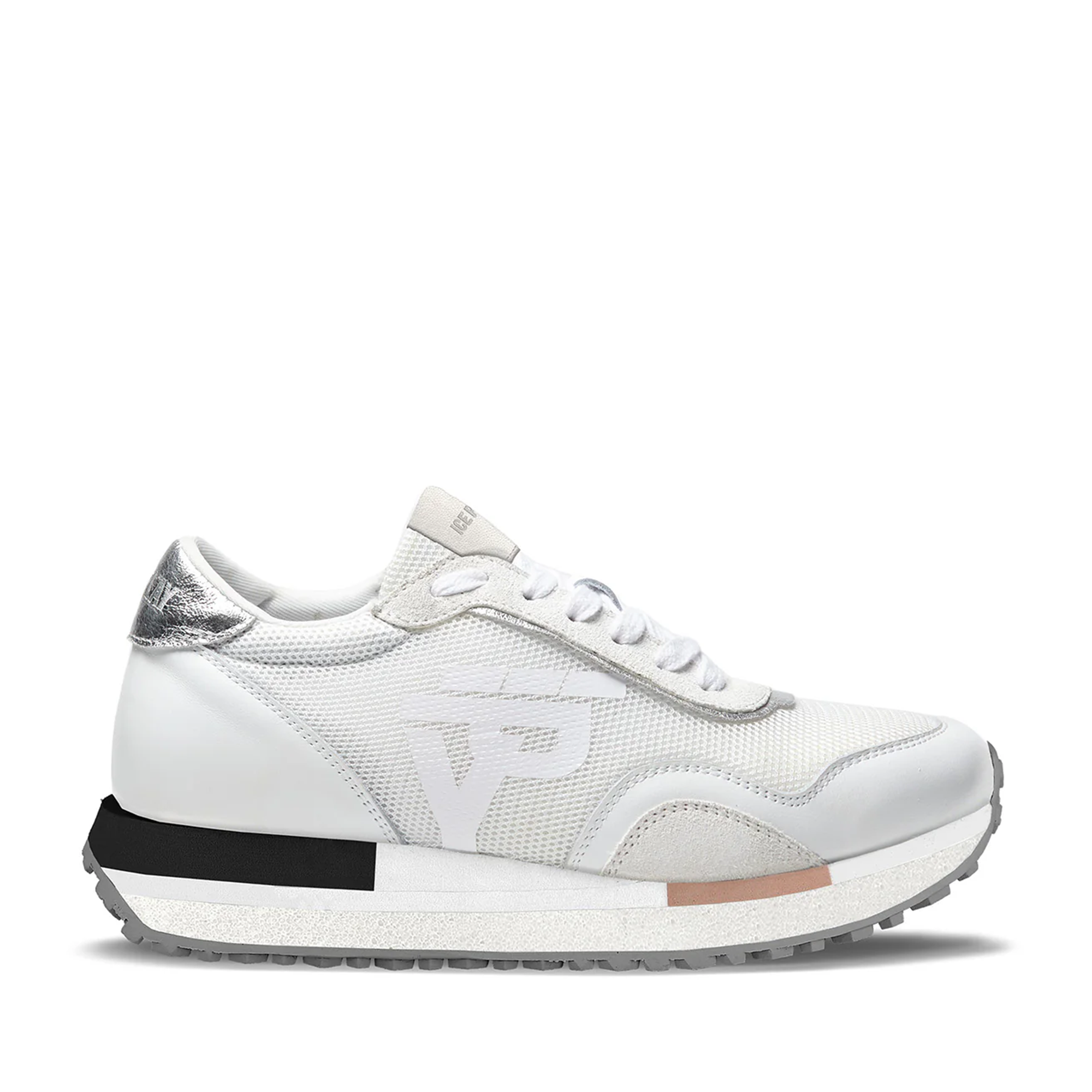 Ice Play Women's White & Silver Casual Shoes In Textile and Leather | All Shoes | FYFL | GCC | Sneaker | Sneakers | Women | women all shoes | Women All Shoes Trainers | Womens | Womens Fashion Ice Play Women's White & Silver Casual Shoes In Textile and Leather | All Shoes | FYFL | GCC | Sneaker | Sneakers | Women | women all shoes | Women All Shoes Trainers | Womens | Womens Fashion
