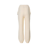 Ice Play Women's Casual Milky White Pant