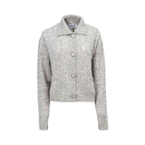 Ice Play Women's Melange Grey Cardigan