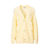 Ice Play Women's Milky White Cardigan