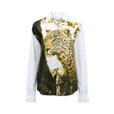 Ice Play Women's Stampa Fondo Marrone Shirt