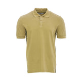 Bikkembergs Men's Dark Beige Polo T-shirt