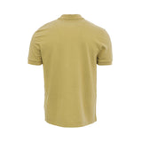 Bikkembergs Men's Dark Beige Polo T-shirt