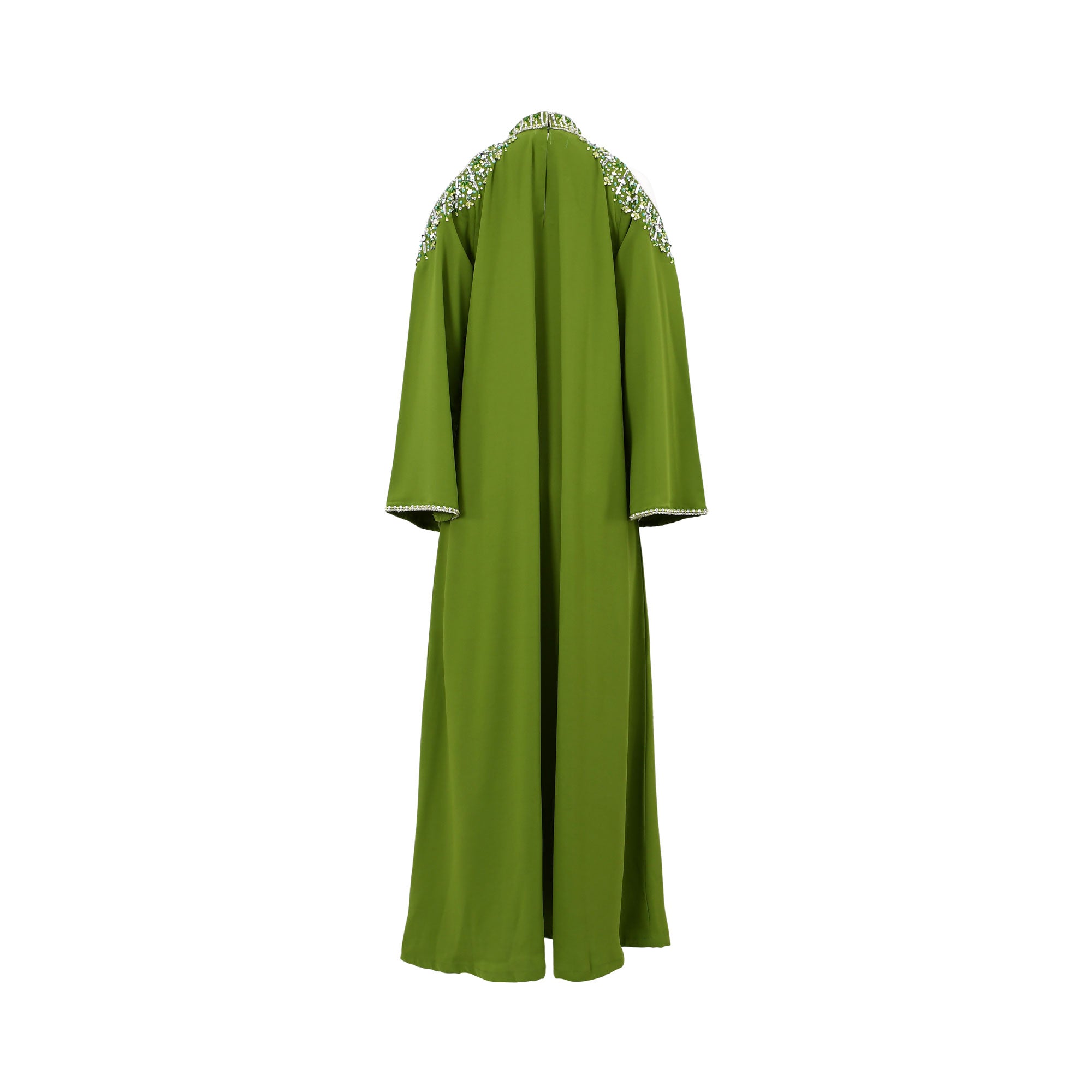 Ik Line Women's Green Jalabiya with Cold Shoulder Detail | Clothing | departure-to-desk | GCC | Jalabiya | new-season-2025 | Traditional Wear | Women | Women All Clothing | Women All Clothing Traditional Wear Ramadan Edit | Womens | Womens Fashion Ik Line Women's Green Jalabiya with Cold Shoulder Detail | Clothing | departure-to-desk | GCC | Jalabiya | new-season-2025 | Traditional Wear | Women | Women All Clothing | Women All Clothing Traditional Wear Ramadan Edit | Womens | Womens Fashion