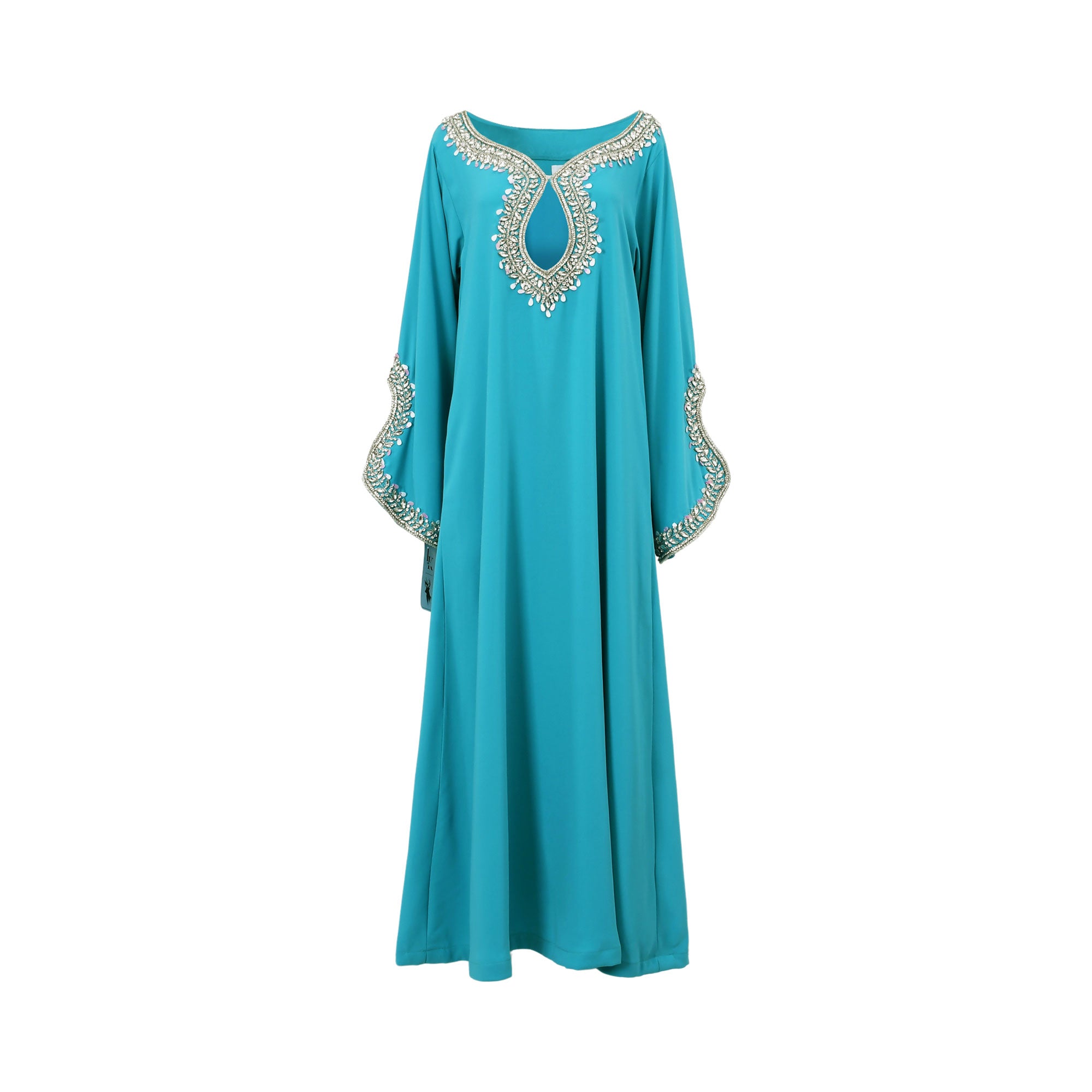 Ik Line Women's Blue Embellished Open-Neck Jalabiya | Clothing | departure-to-desk | GCC | Jalabiya | Kaftans & Abayas | new-season-2025 | Women | Women All Clothing | Women All Clothing Traditional Wear Ramadan Edit | Womens | Womens Fashion Ik Line Women's Blue Embellished Open-Neck Jalabiya | Clothing | departure-to-desk | GCC | Jalabiya | Kaftans & Abayas | new-season-2025 | Women | Women All Clothing | Women All Clothing Traditional Wear Ramadan Edit | Womens | Womens Fashion