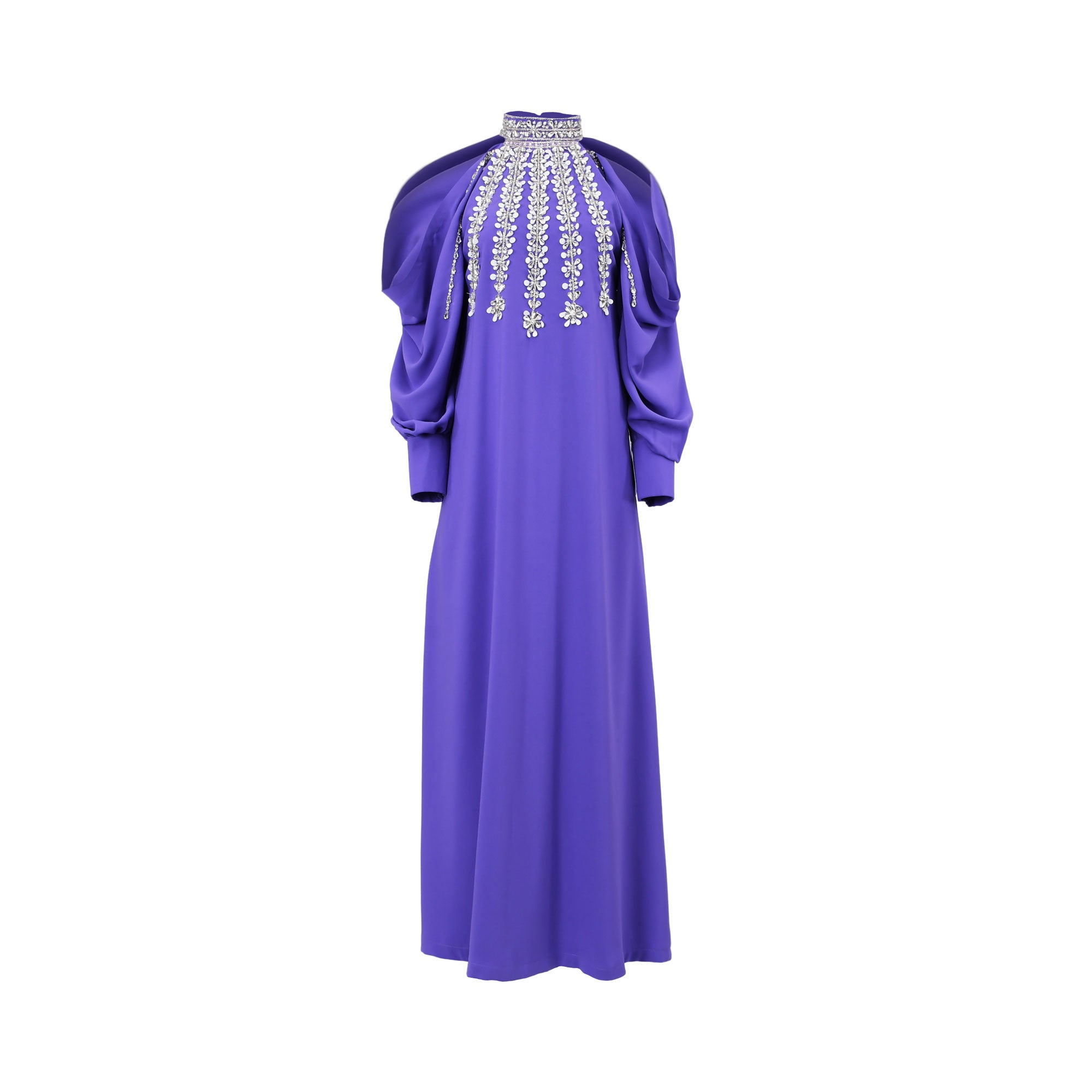 Ik Line Women's Royal Purple Embellished High-Neck Jalabiya | Clothing | departure-to-desk | GCC | Jalabiya | Kaftans & Abayas | new-season-2025 | Women | Women All Clothing | Women All Clothing Traditional Wear Ramadan Edit | Womens | Womens Fashion Ik Line Women's Royal Purple Embellished High-Neck Jalabiya | Clothing | departure-to-desk | GCC | Jalabiya | Kaftans & Abayas | new-season-2025 | Women | Women All Clothing | Women All Clothing Traditional Wear Ramadan Edit | Womens | Womens Fashion
