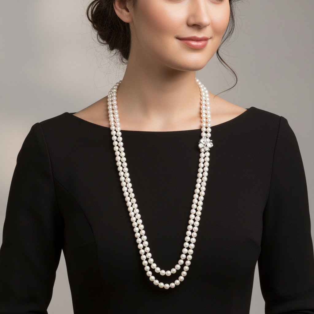 Bronzallure Cultured Freshwater Pearl White   One Size