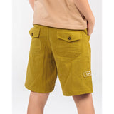 Ein Ghein Kids Boy's Green Shorts with side embroidery