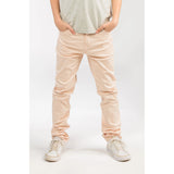 Ein Ghein Kids Boy's Light Rose with Colored Embroidery Jeans